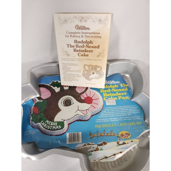 Wilton Kitchen 981 Wilton Rudolph The Rednosed Reindeer Cake Pan